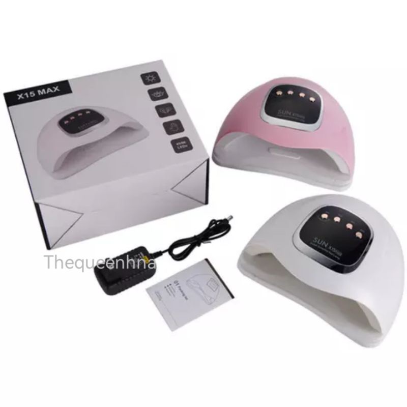 SUN X15 Max 280W Garansi Satu Bulan 66Leds Lampu Pengering Kutek Gel Led UV Nail Lamp Alat Pengering Kutek Gel