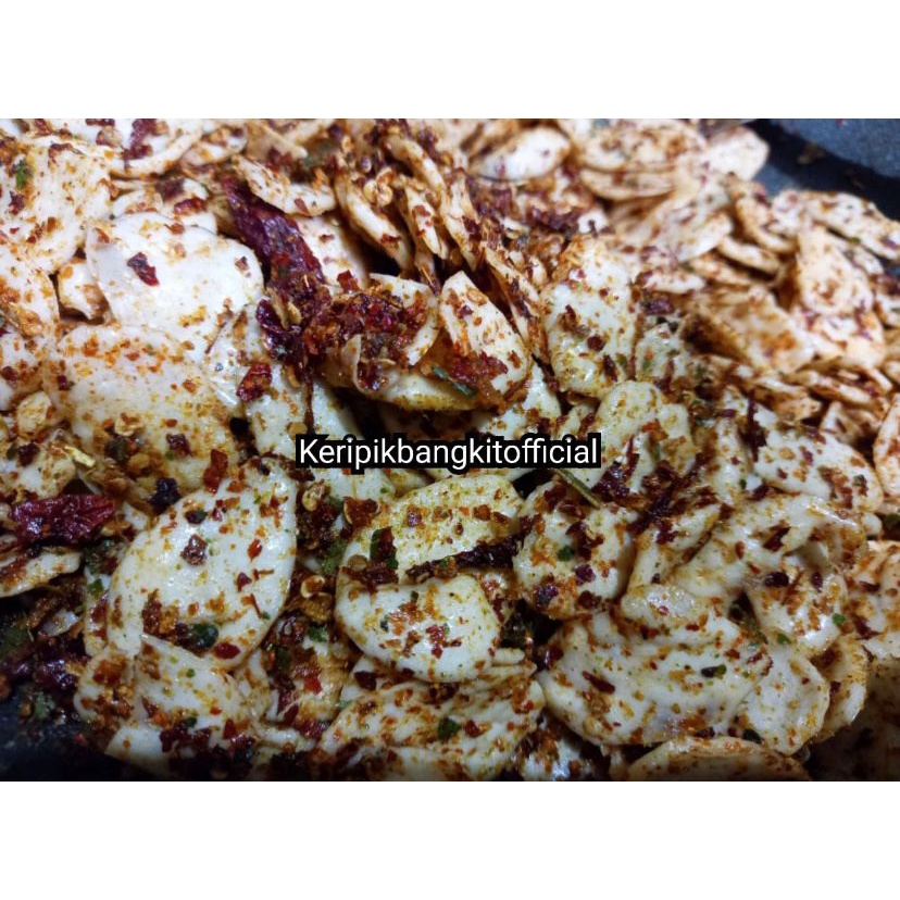 

Kerupuk Kemplang Pedas Daun Jeruk