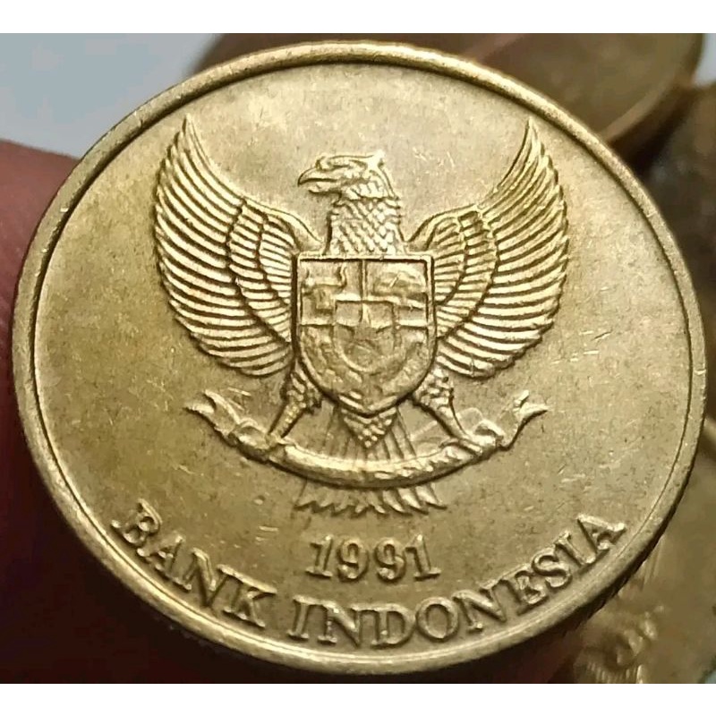 50 rupiah komodo tahun 1991