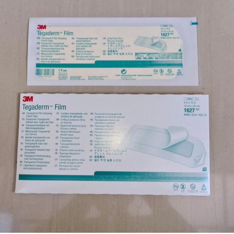 [PRODUK LQ8SI] Tegaderm Film 1627 / Tegaderm 1627 / Tegaderm 10x25 cm / Tegaderm 3M M8D