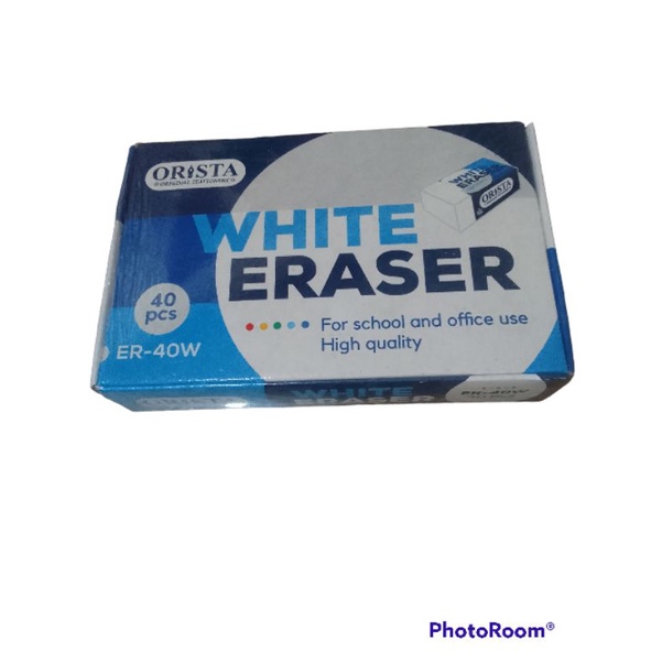 

ERASER/PENGHAPUS ORISTA PUTIH