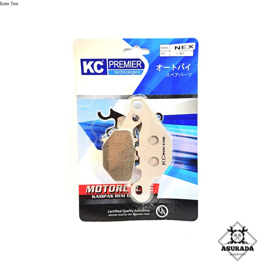 DISKON DISPAD DISPED KAMPAS REM DEPAN CAKRAM NEX KARBU INJEKSI ORI ORIGINAL SUZUKI SPAREPART KC SUKU