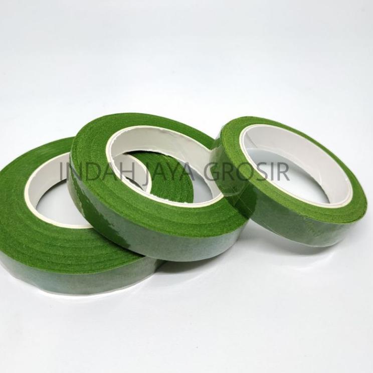 

ぉ FLORAL TAPE / FLOWER TAPE /SOLATIP DAUN harga per 12Roll ㅶ