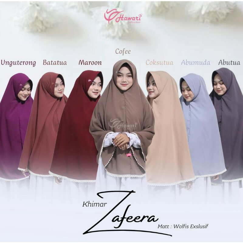 khimar wolfis zafeera size XXL | by hawari collection ori
