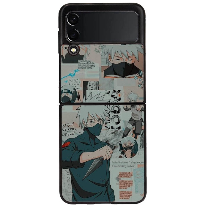 Casing Case Samsung Galaxy Z Flip 3 Z Flip 4 Z Fold 4 Z Fold 3 Kakashi Aesthetic D32