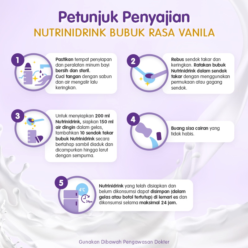 Nutrinidrink Powder Vanila 400gr