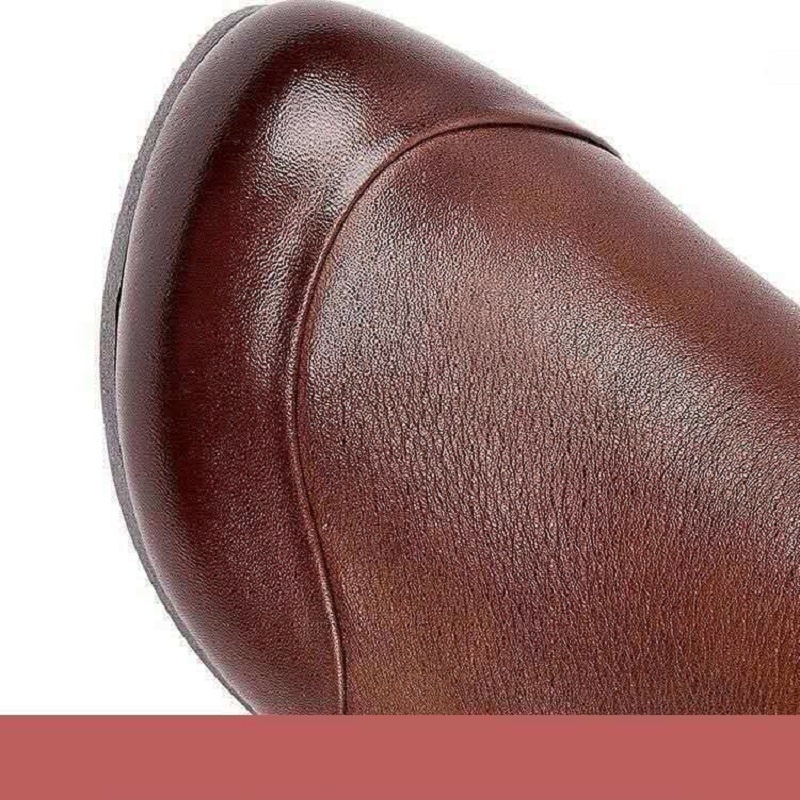 Import Terbaru Original Kulit Asli Sepatu Boots Wanita Tinggi Casual Keren Formal Lembut Empuk Ringan Kerja Kuliah Cewek Cantik Kekinian 235