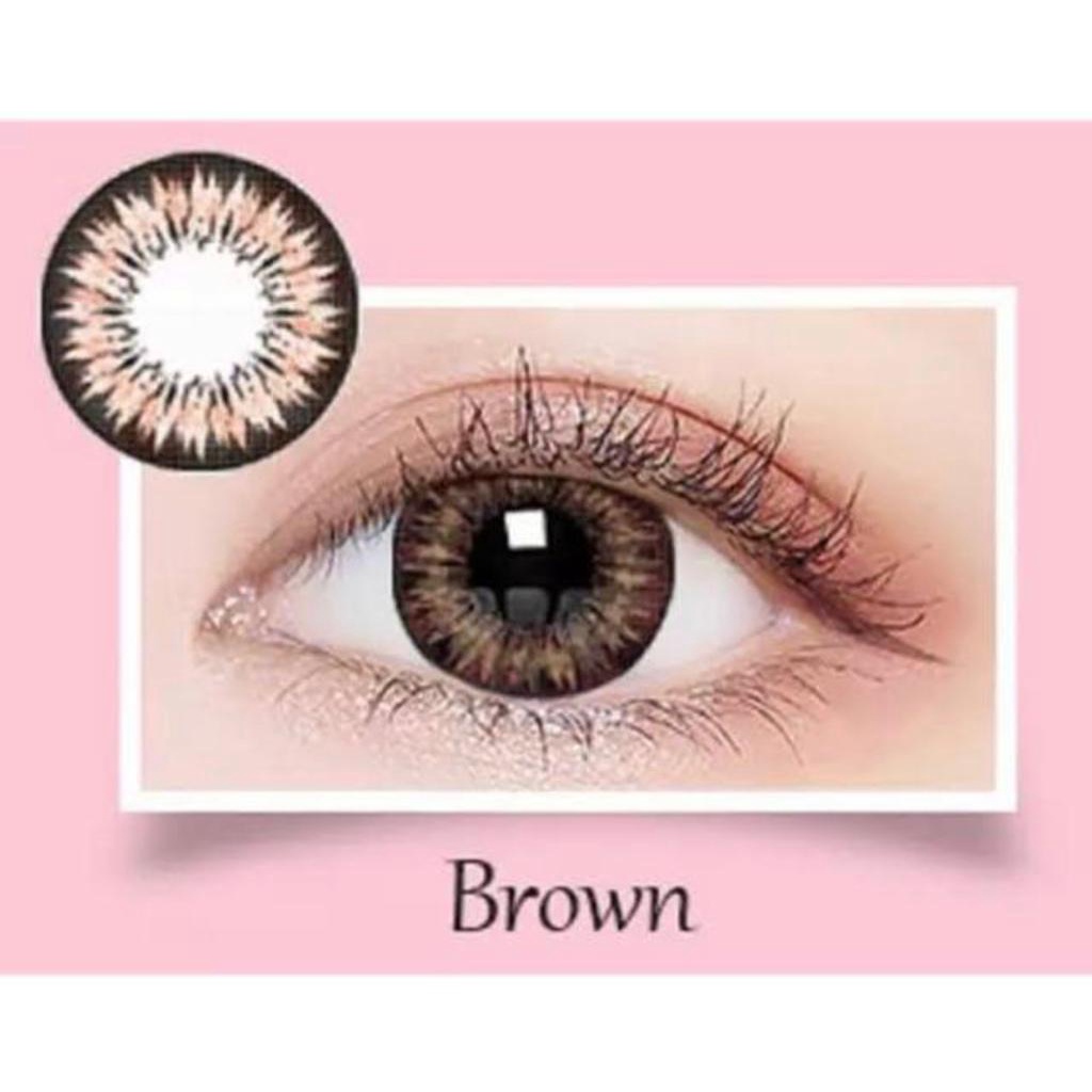 Softlens X2 INNOCENT BROWN / GRAY / BLACK / BLUE Normal Soflen Soflens