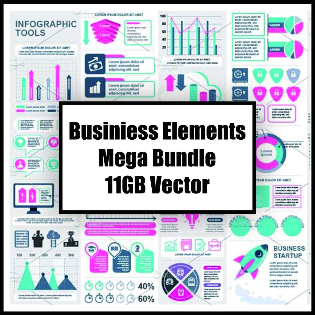 Businiess Elements Mega Bundle 11GB