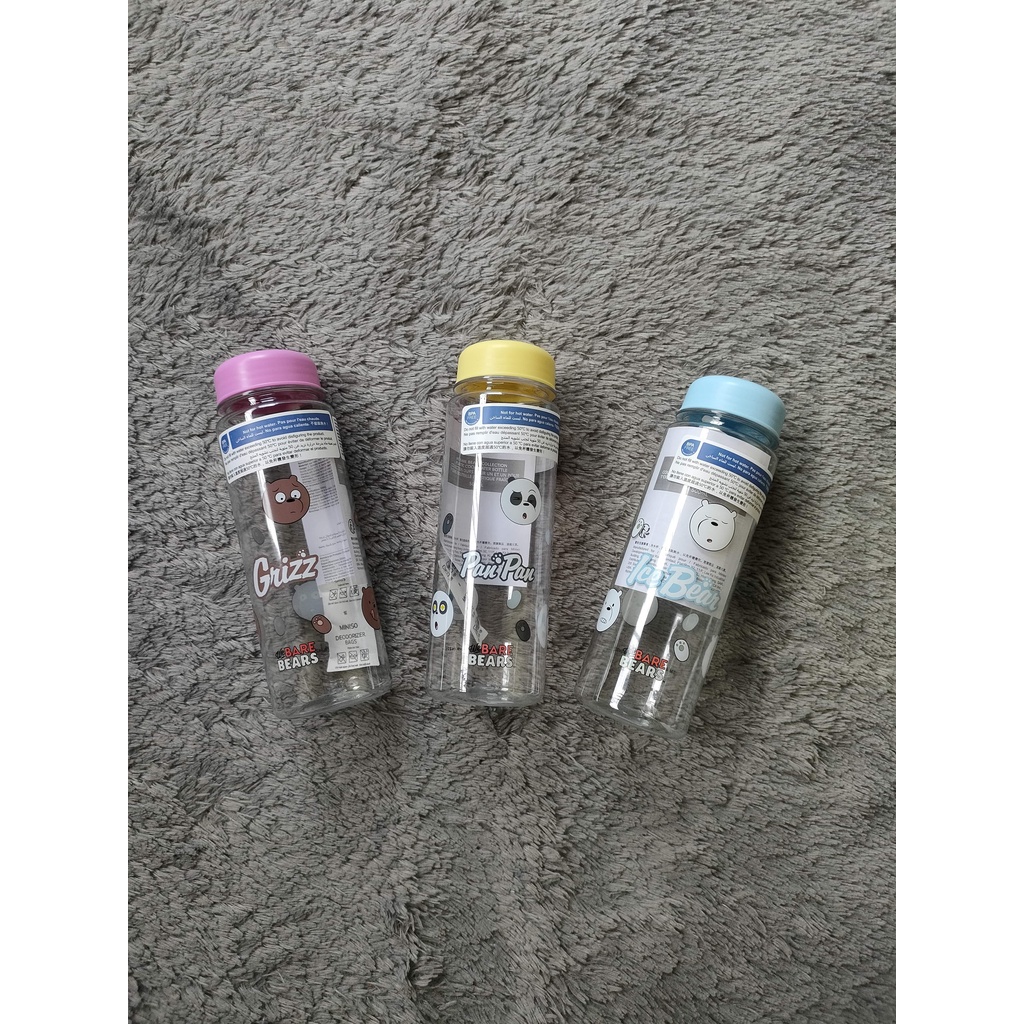 MINISO Botol Minum We Bear Bears 500ml