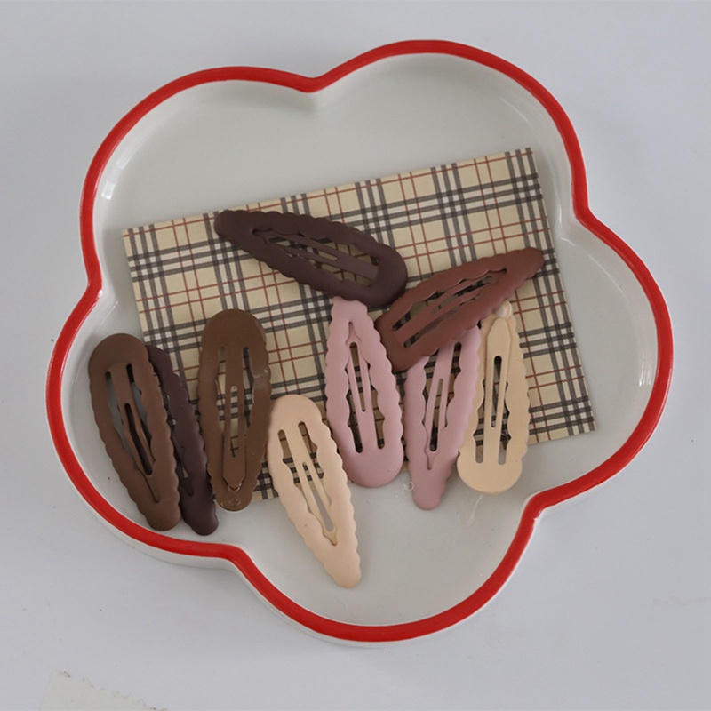 10pcs Warna Glitter Jepit Rambut Glitter Logam Jepit Bb Hair Clips Anak Anak Bayi Perempuan Snap Pin Aksesoris Rambut Wanita