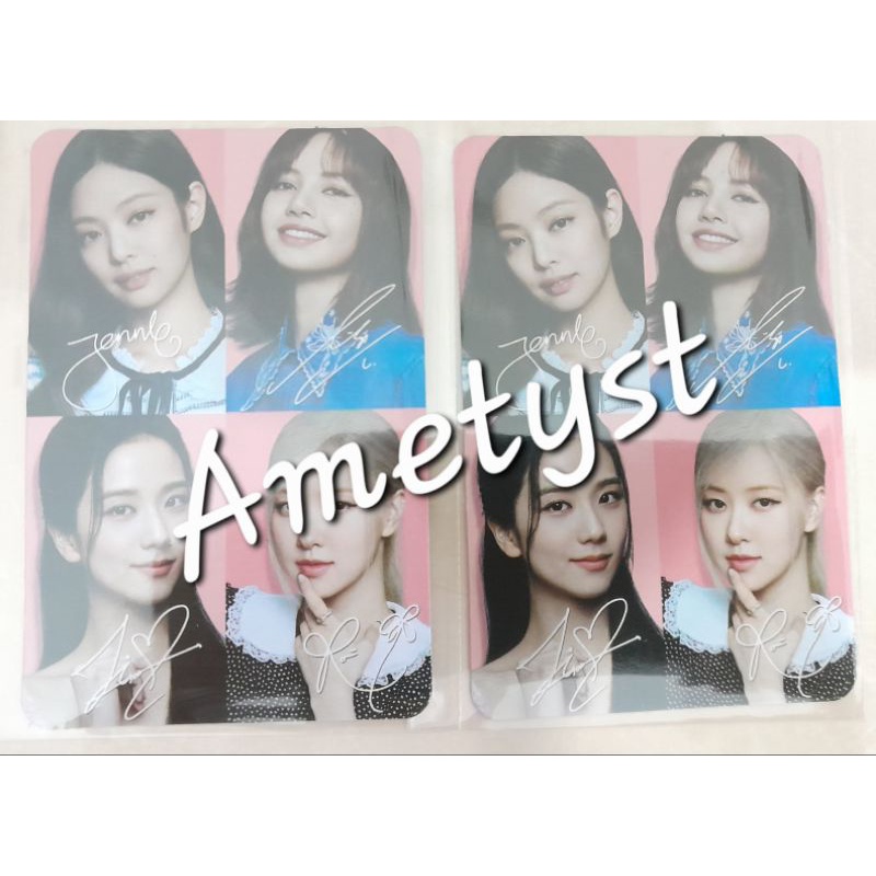 Official Photocard/PC Blackpink x oreo Group 10