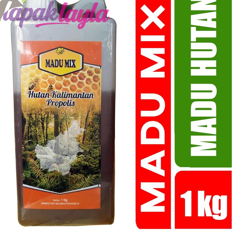 

➮Ready Stock❆➮ Madu Hutan kalimantan "MADU MIX" Plus PROPOLIS 1 kg 66