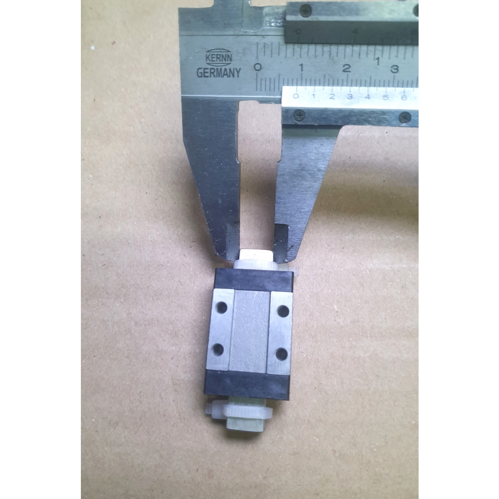 mini linear  guide rail  panjang 4,5 cm