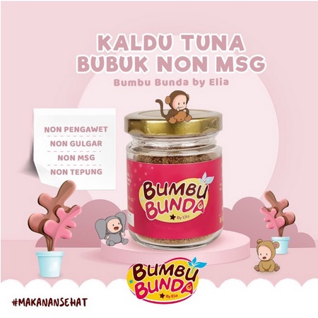 Bumbu Bunda Kaldu Sapi Ayam Kampung dan Ikan Tuna 50Gr - Kabakids Store