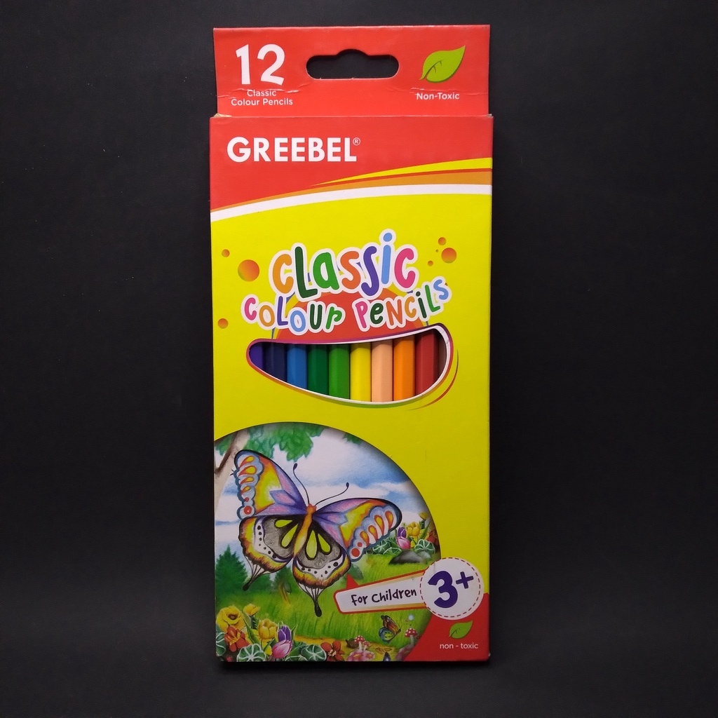 

PENSIL WARNA GREEBEL 12 WARNA CLASSIC