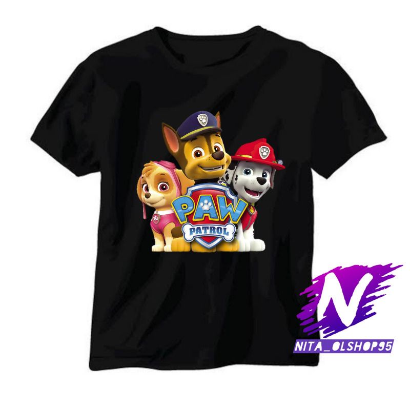 paw patrol baju anak kaos anak pawpatrol