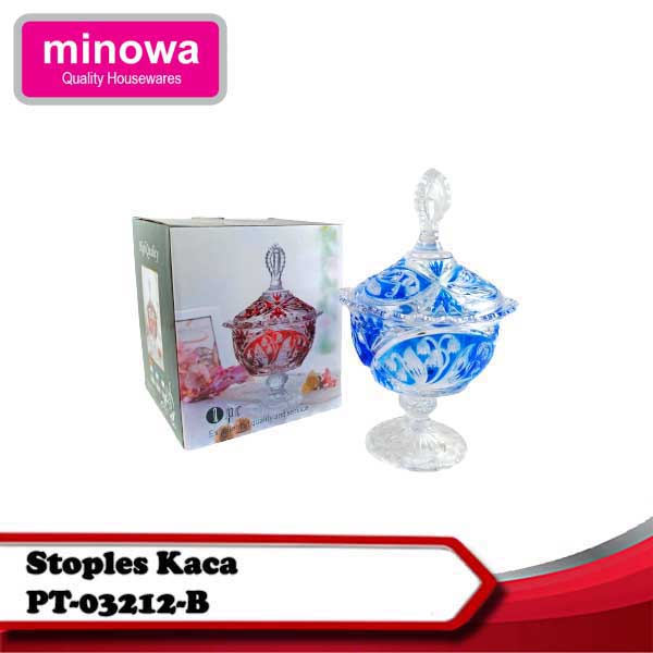Minowa Stoples Kaca / stoples kaki/ stoples kristal / stoples pajangan 3212B