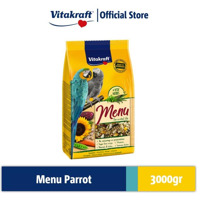 

[BISA COD] Premium Menu 3kg Parrots