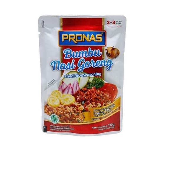 

Bumbu Nasi Goreng | Pronas Bumbu Praktis Nasi Goreng Sapi 110 Gr