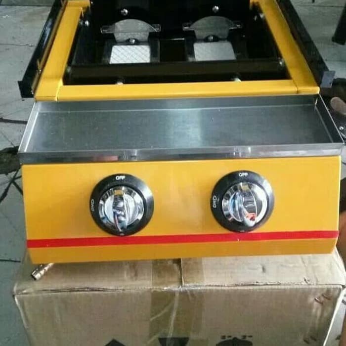 }}}}}}] Kompor Panggangan / kompor bakar sosis 2 Tungku / Kompor BBQ