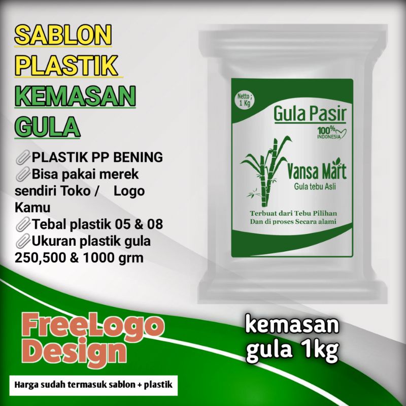 

Plastik gula/plastik gula pasir / 1 kg
