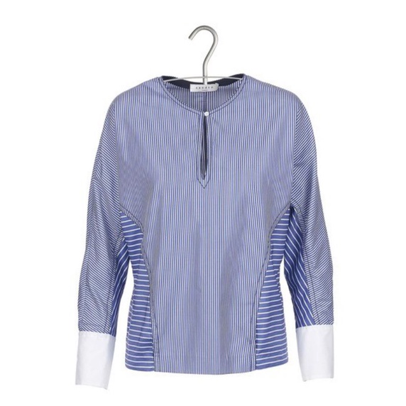 SANDRO stripe blouse preloved