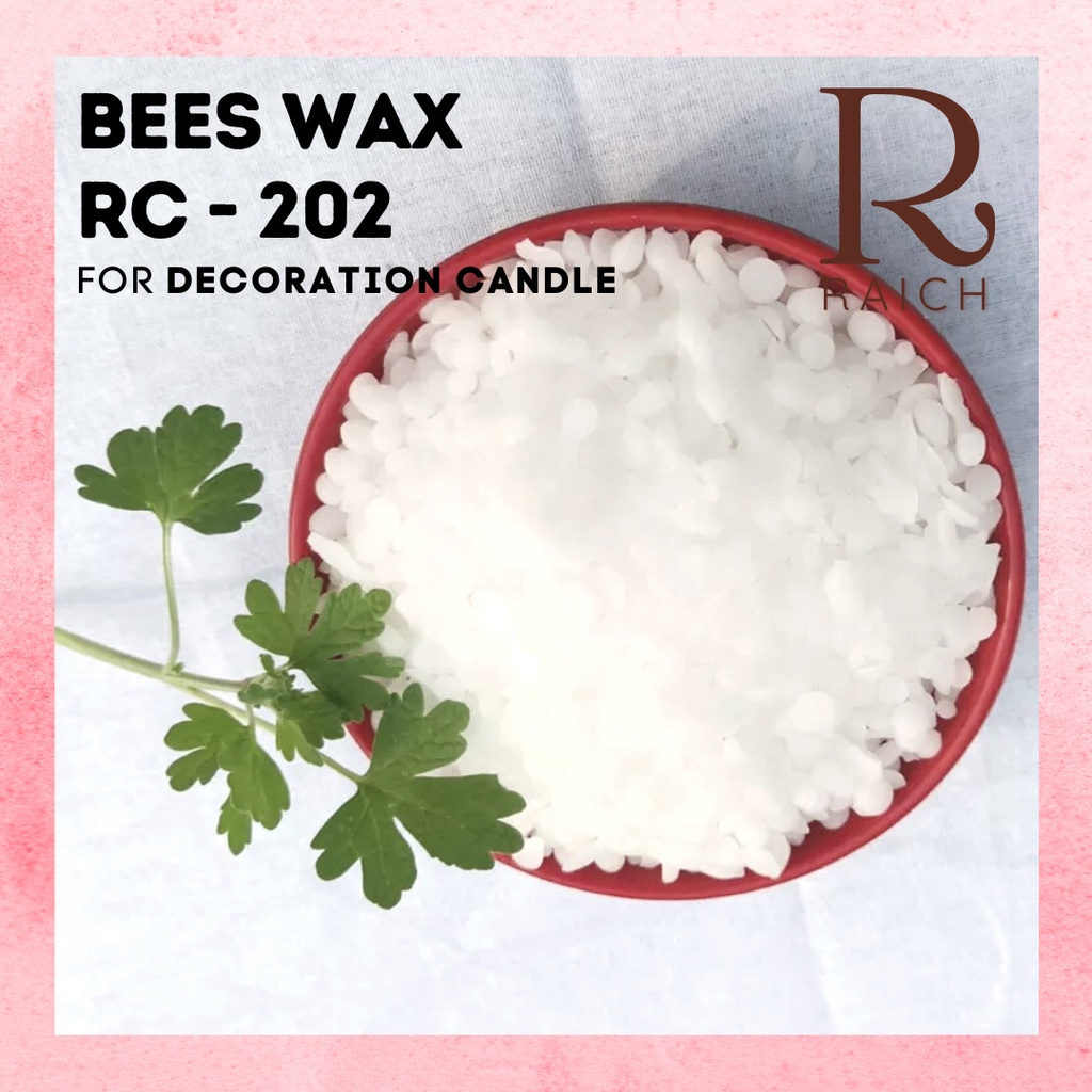 100gr BEESWAX RC-202 / White Bees Wax Cera Alba Cosmetic Bee Wax