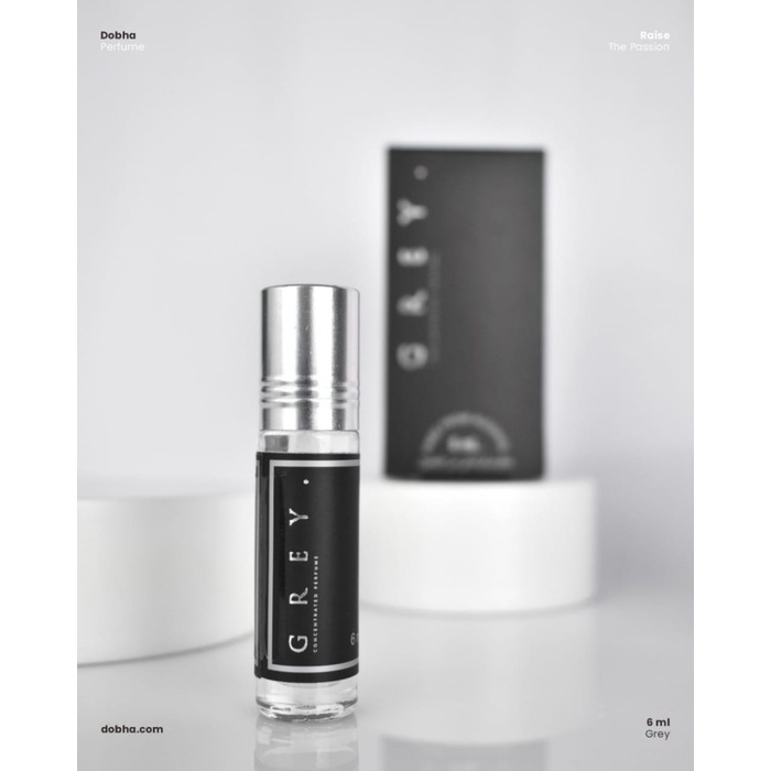 Parfum Minyak Wangi Dobha Aroma Grey 6ml Original Non Alkohol