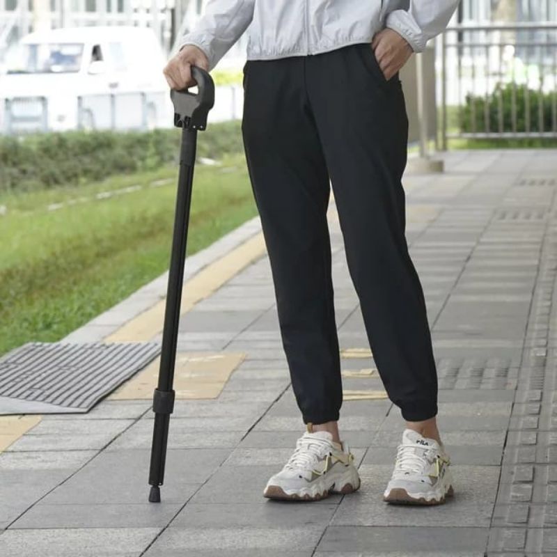 tongkat duduk kursi lipat new cocok untuk hiking,traveling,haji