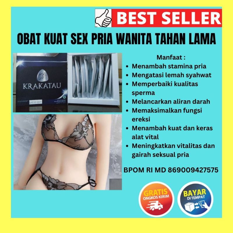 OBAT HERBAL VITAMIN KUAT PRIA WANITA TAHAN LAMA ORIGINAL BPOM