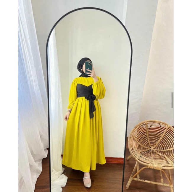 LESTY DRESS CRINCLE AIRFLOW