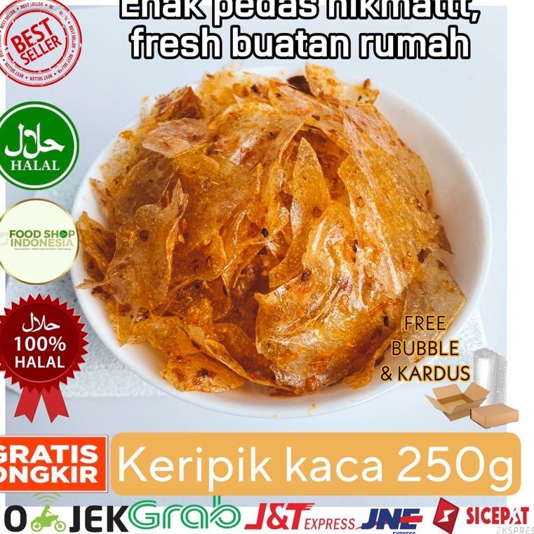 

➘Paling Popular❂ M7APV Opak Kaca Keripik Kaca 250g makanan ringan snack murah cemilan murah jajanan murah jajan snack oleh oleh murah enak berkualitas jajanan kekinian kripca Y40 ☆Best Product