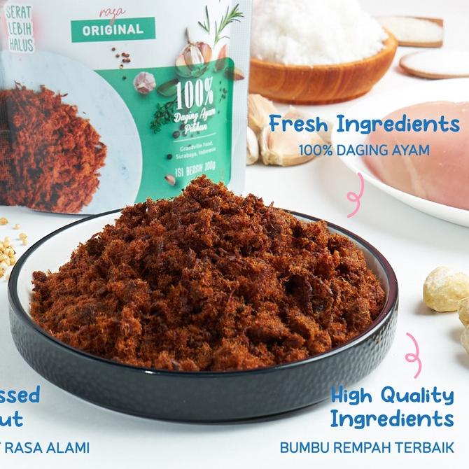 

FREE ONGKIR!Grandville Abon AYAM Crunchy Single Pack Original|RA4