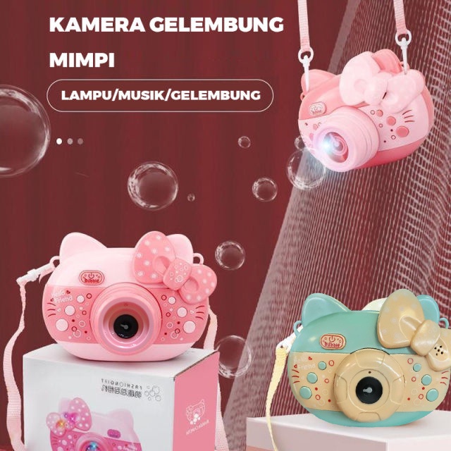 Holiven Bubble Camera Elektrik / bubble Kamera Gelembung / Elektrik Bubble camera Bubble Camera dengan Pita