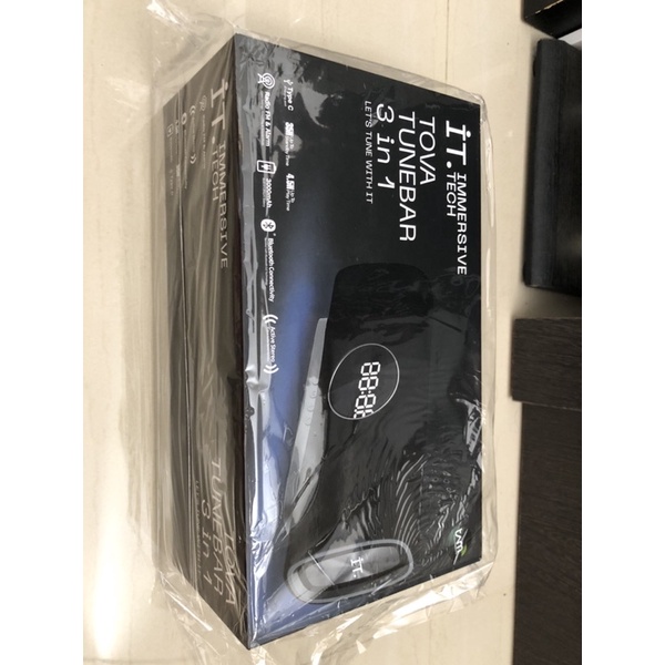 IT Tova Tunebar 3 in 1 Immersive Tech Speaker Wireless Bluetooth