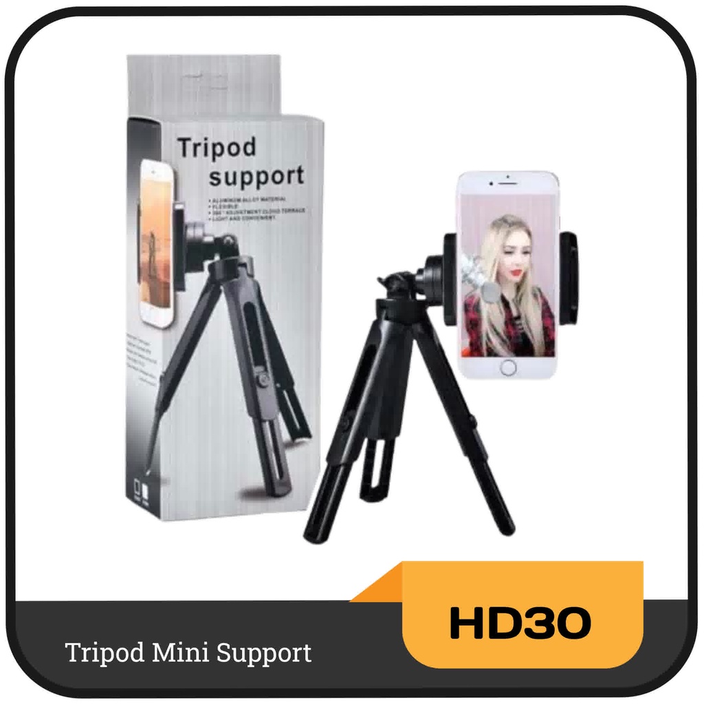 Tripod Support Mini HD-30 Black