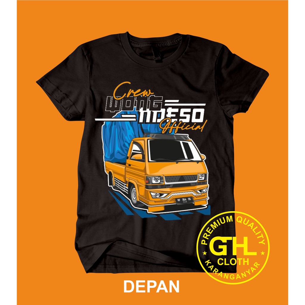 T-shirt TRUCK OLENG /  Baju Distro / Kaos Pria Distro / Crew Wong nDeso