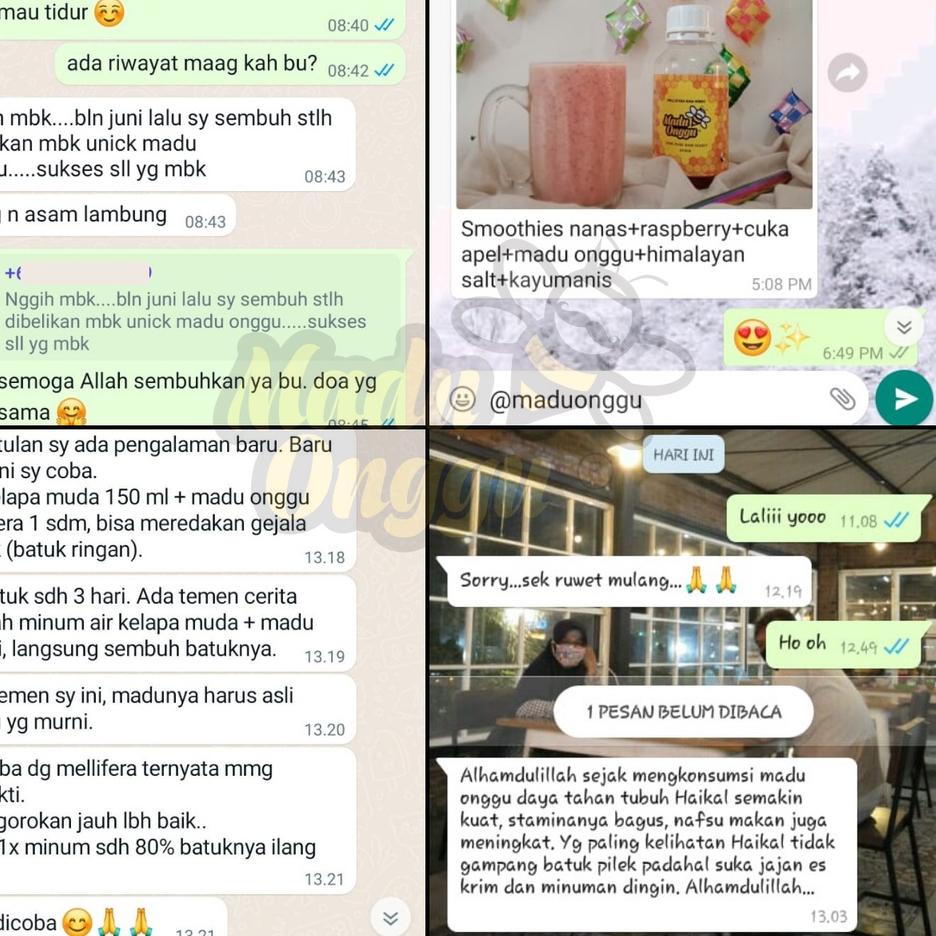 

ㅺ Madu Murni Madu Onggu Mellifera Raw Honey 100% Nektar Alami Tanpa Pengolahan Apapun チ