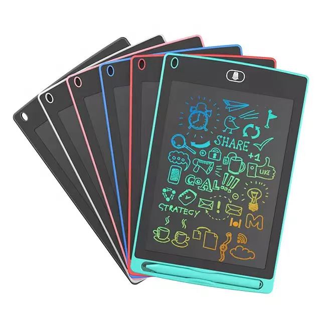 LCD WRITING TABLET COLOR BOARD 8,5 &quot;/ PAPAN TULIS ANAK WARNA