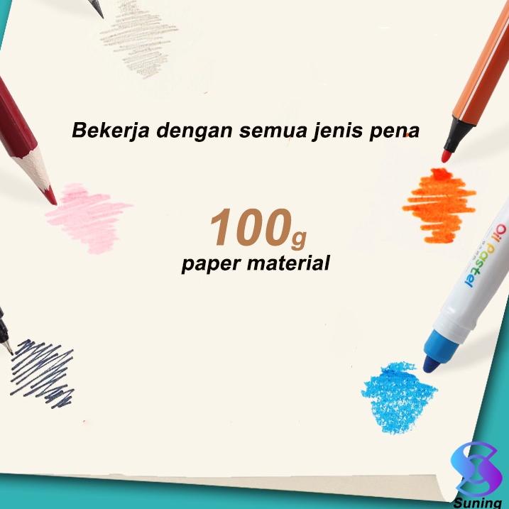 

☋7w Produk Keren✦☋ WaterColor Book Kertas Buku Lukis 30/50 Lembar Buku Gambar Desain Melukis Water Colour Paper Cat Air Tebal 100gsm Lukis 58 ❉