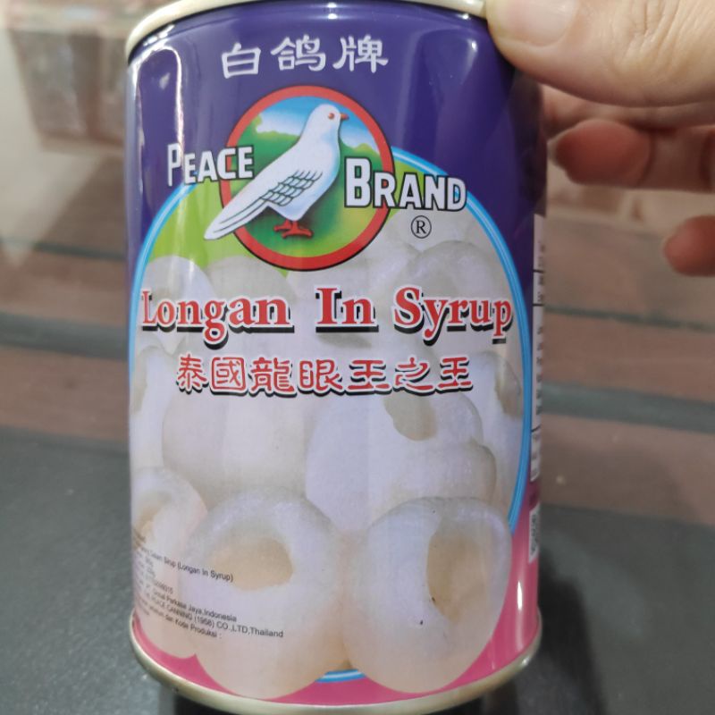 

Longan kaleng merpati peace brand