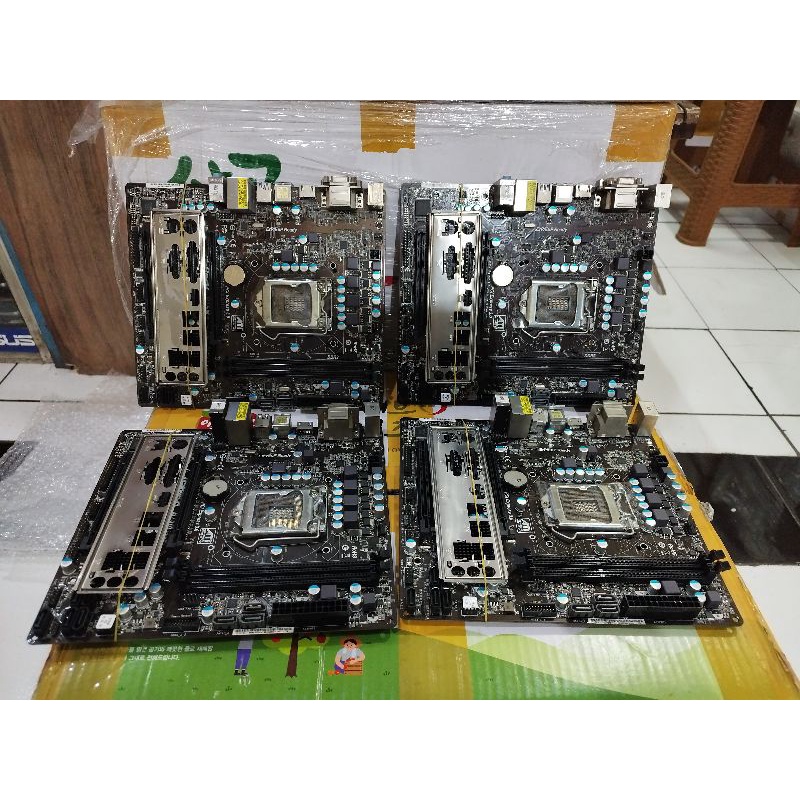 mobo B75 MSI ASROCK ECS Socket  1155 Onboard VGA HDMI USB 3.0