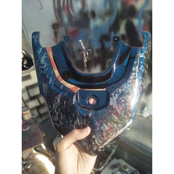 sambungan bodi belakang vario karbon forged