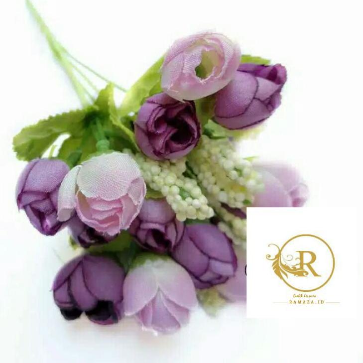 ☮ BUNGA TULIP KUNCUP ARTIFICIAL/ DEKORASI/ BUNGA DEKORASI LAMARAN/ BUNGA PLASTIK サ