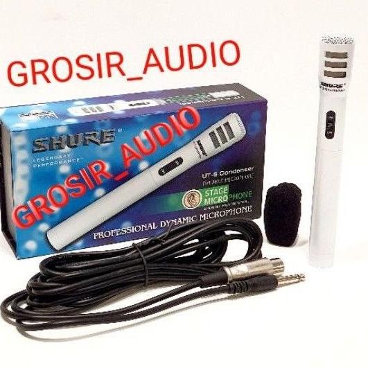 Langsung Atc MIC KABEL CONDENSER SHURE UT8 ,MICROPHONE KABEL CONDENSER SHURE UT 8 ,MIC CONDENSOR SHU