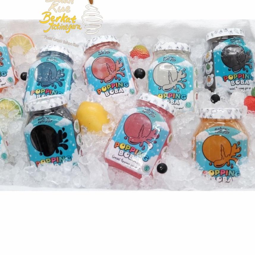 

JU7✵ POPPING BOBA ANEKA RASA 500 GR / TOPPING MINUMAN POPPING BOBA / POPING Banyak Peminat