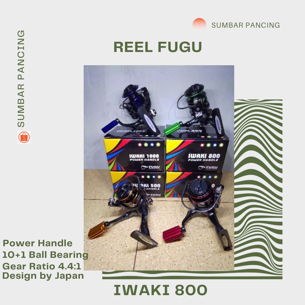 KATROL PANCING, REEL FUGU IWAKI 1000