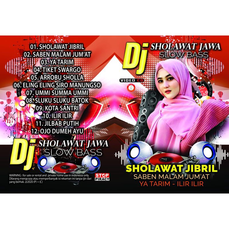 KASET VCD DJ SHOLAWAT JIBRIL