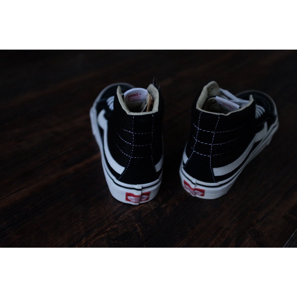 Vans Sk8-Hi Slim Black White Original